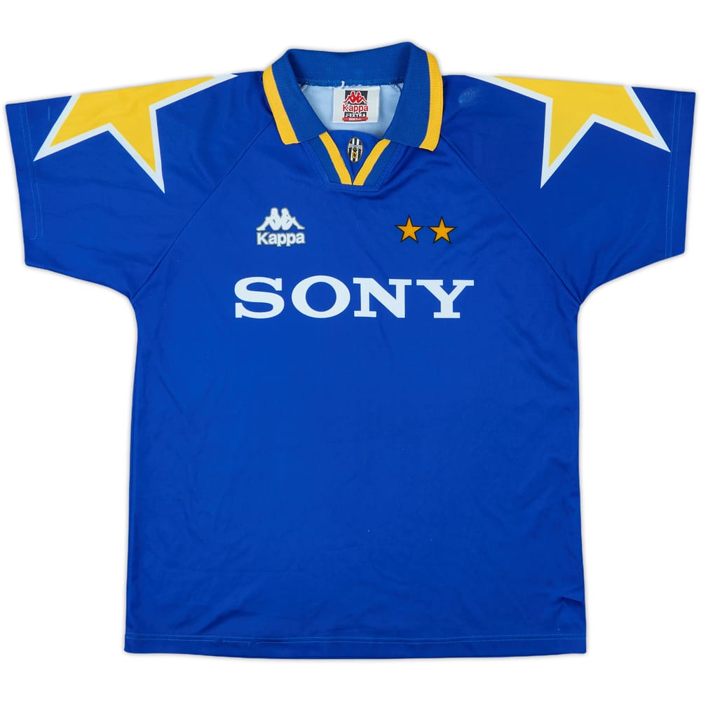 1995-96 Juventus Basic Away Shirt - 8/10 - (XL.Boys)