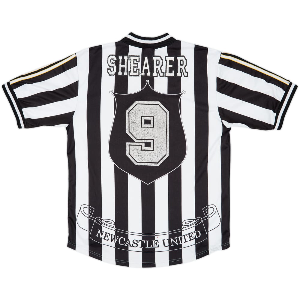 1997-99 Newcastle Home Shirt Shearer #9 - 5/10 - (L)