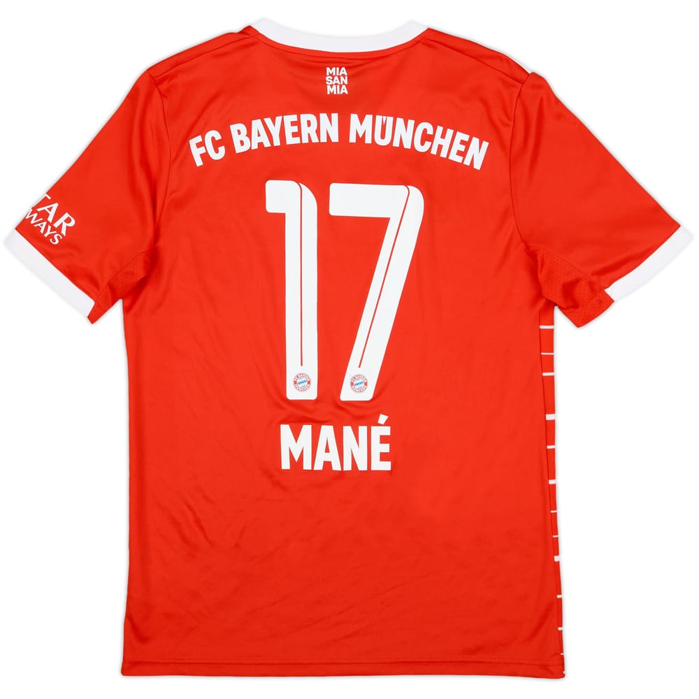 2022-23 Bayern Munich Home Shirt Mane #17 - 7/10 - (XL.Boys)