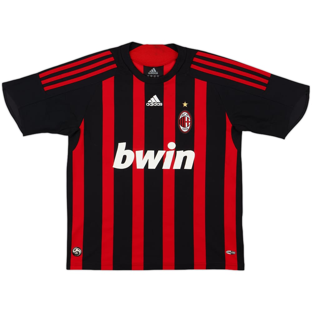 2008-09 AC Milan Home Shirt - 7/10 - (M.Boys)