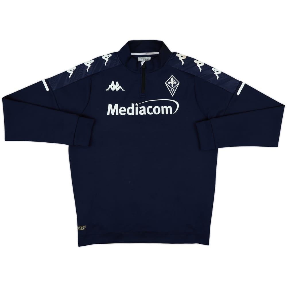 2020-21 Fiorentina Player Issue Kappa Sweat Top - 7/10 - (XL)