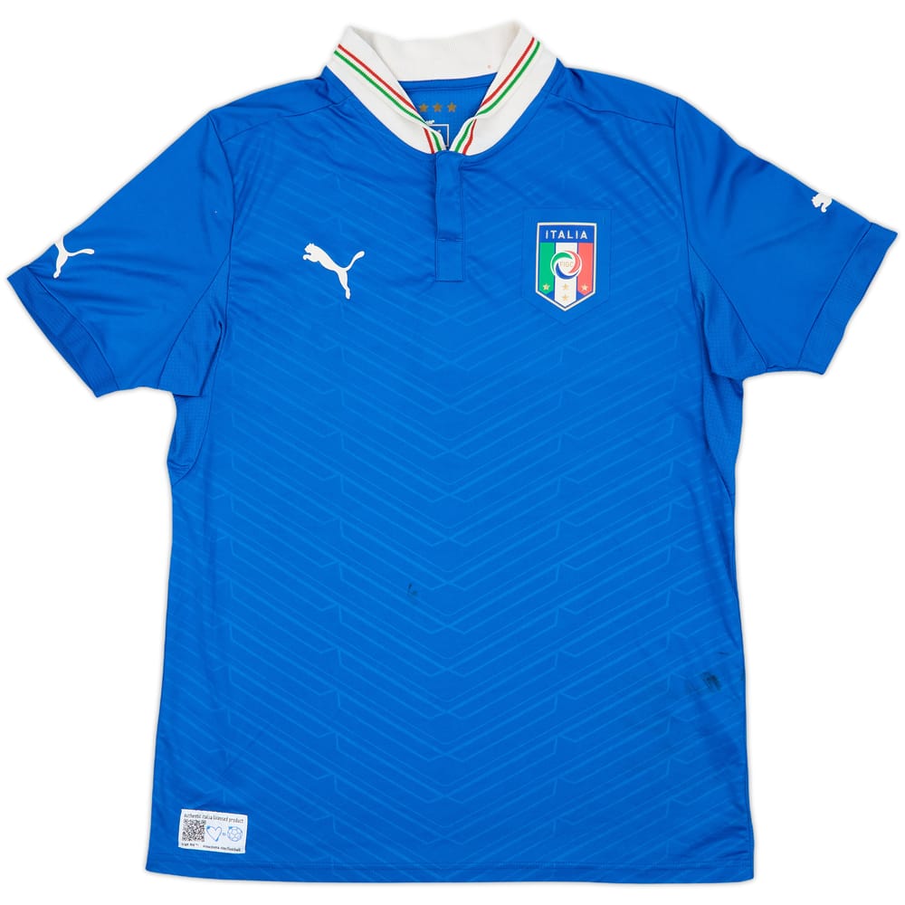 2012-13 Italy Home Shirt - 7/10 - (L)