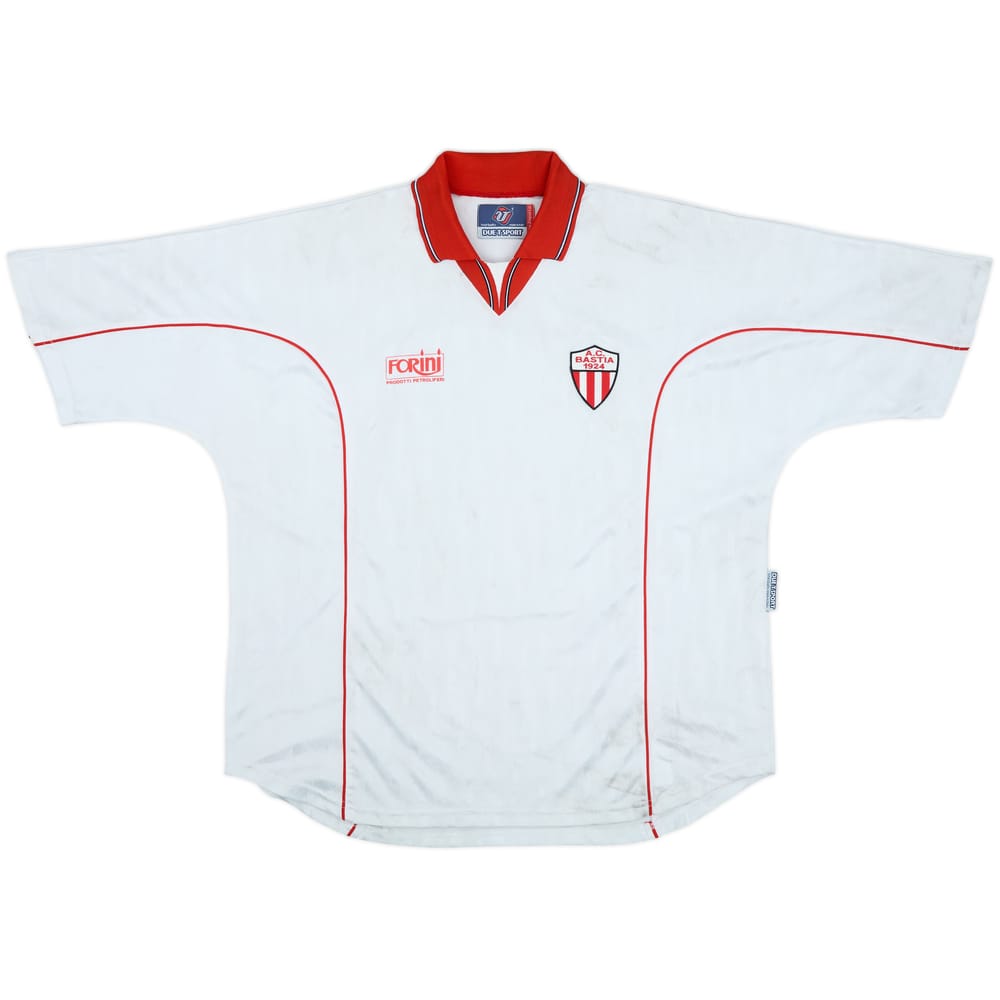 1990s AC Bastia Home Shirt - 5/10 - (XXL)