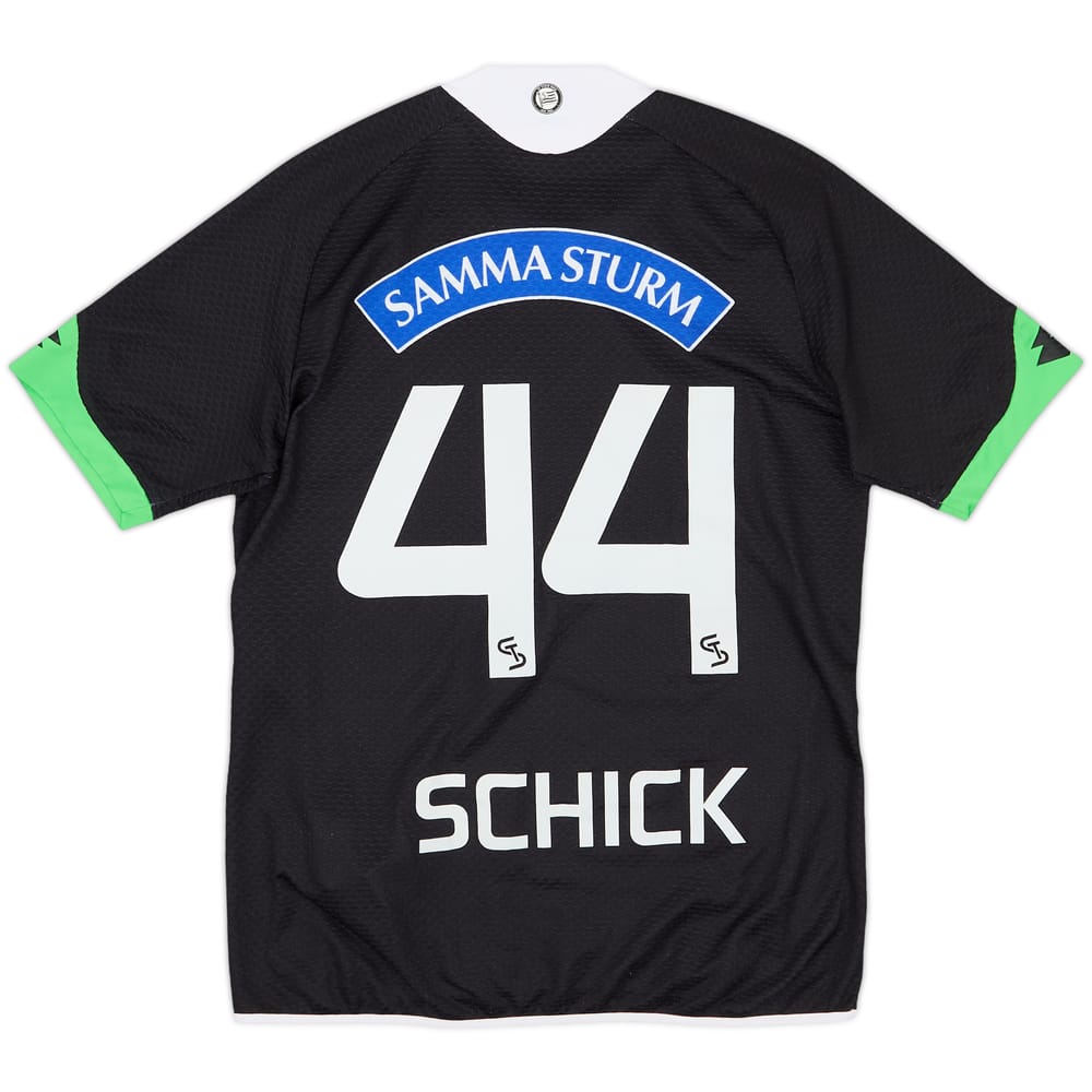 2015-16 Sturm Graz Home Shirt Schick #44 - 9/10 - (Women's L)