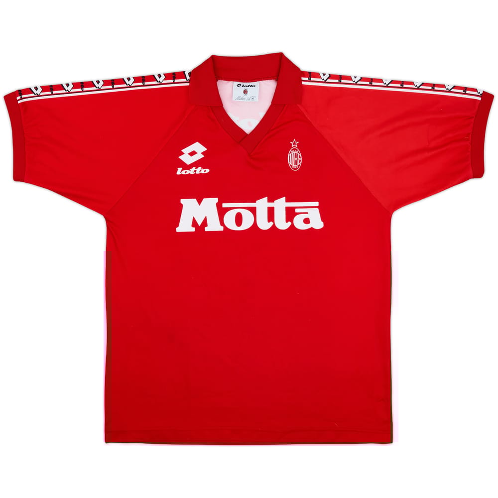 1995-96 AC Milan Lotto Training L/S Shirt - 8/10 - (L)