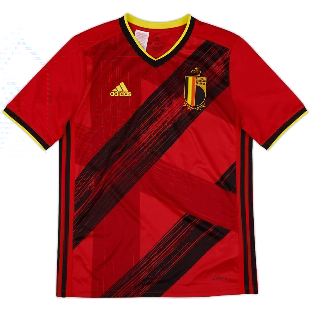 2020-21 Belgium Home Shirt - 10/10 - (XL.Boys)
