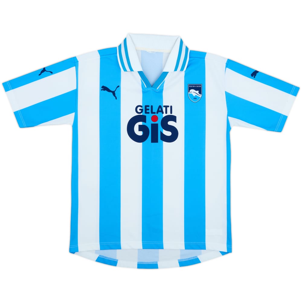 2000-01 Pescara Home Shirt - 9/10 - (M)
