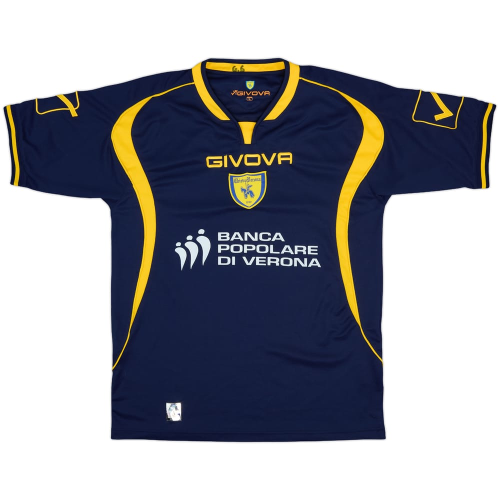 2009-10 Chievo Verona Givova Training Shirt - 8/10 - (L)