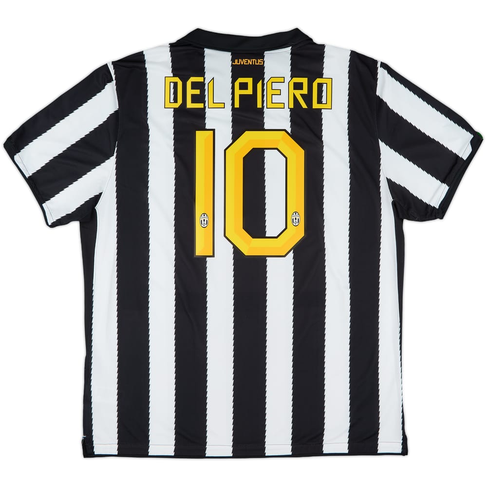 2010-11 Juventus Home Shirt Del Piero #10 - 6/10 - (XXL)