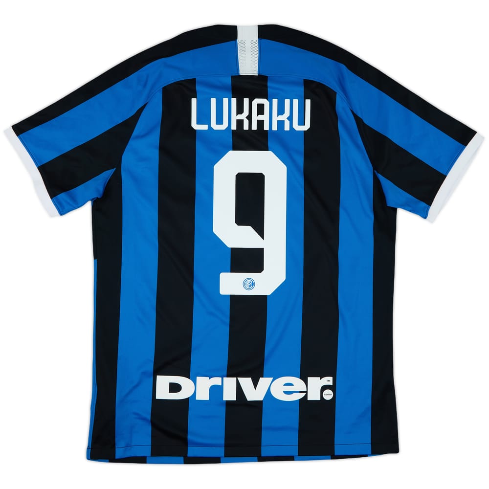 2019-20 Inter Milan Home Shirt Lukaku #9 - 10/10 - (L)