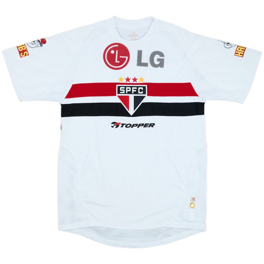 2004 Sao Paulo Home Shirt #8 - 7/10 - (M)