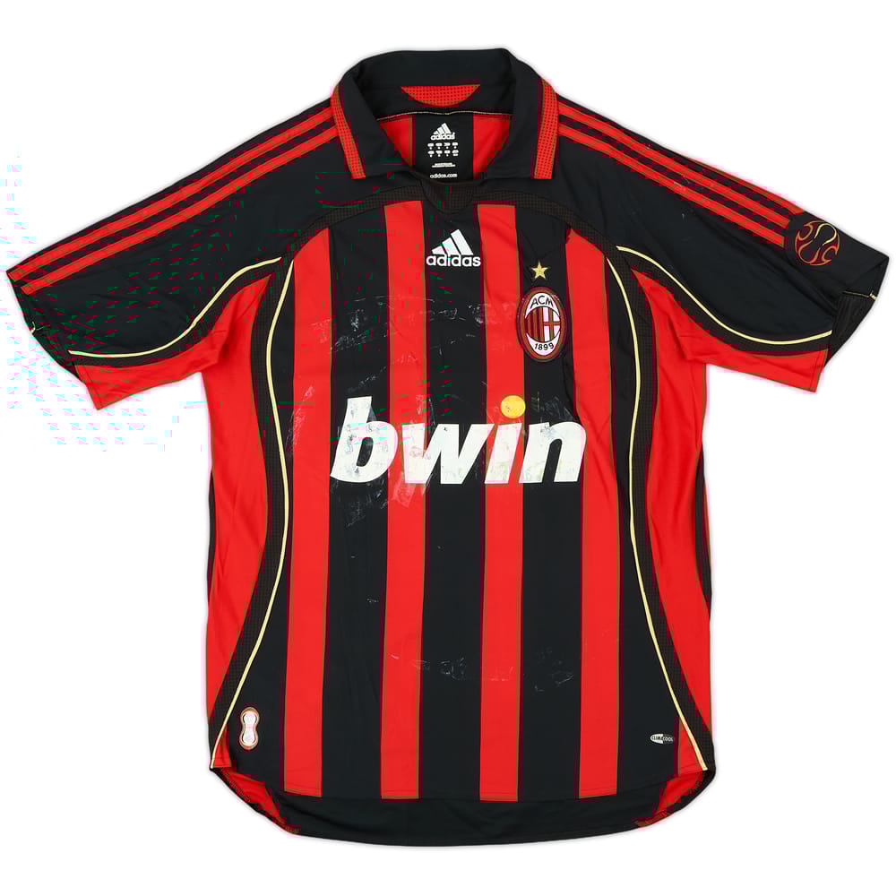 2006-07 AC Milan Home Shirt - 4/10 - (M)