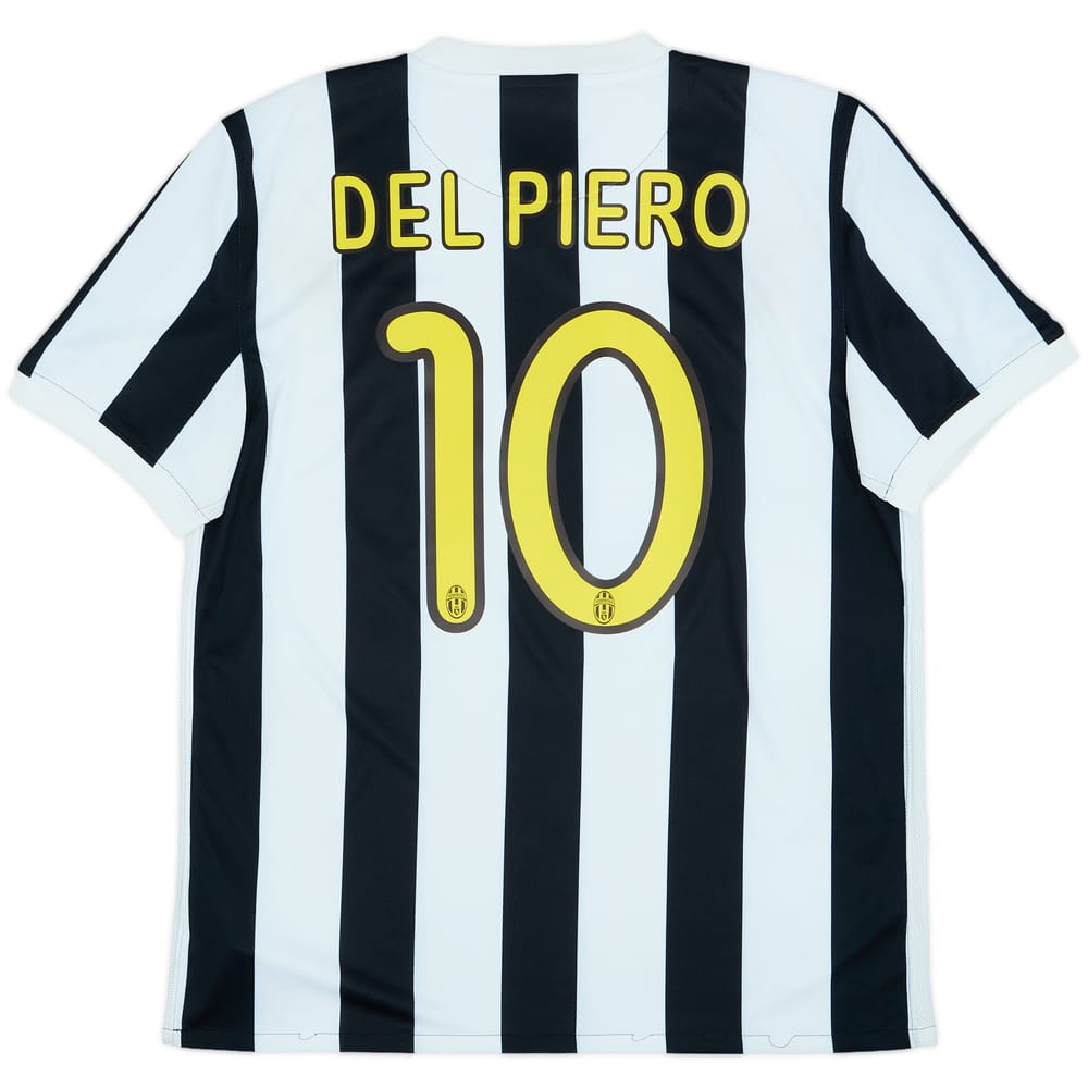 2010-11 Juventus Home Shirt Del Piero #10 - 5/10 - (L)