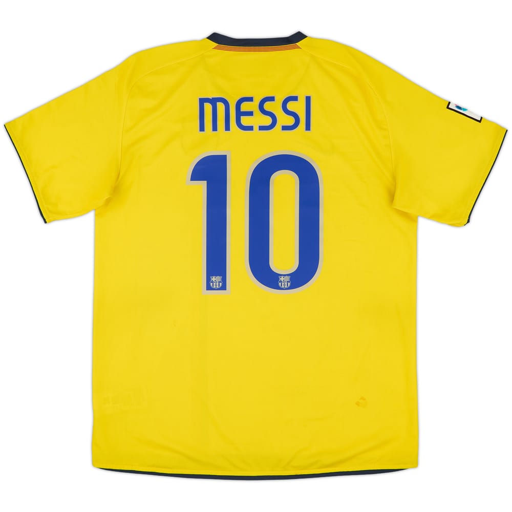 2008-10 Barcelona Away Shirt Messi #10 - 5/10 - (L)