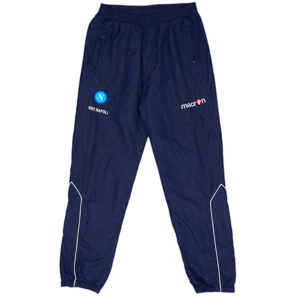 2009-10 Napoli Macron Track Pants/Bottoms - 3/10 - (M)
