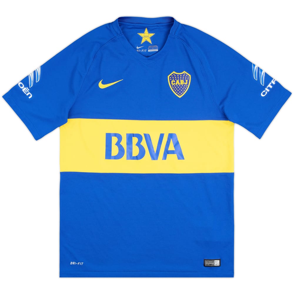 2015-16 Boca Juniors Home Shirt - 8/10 - (M)