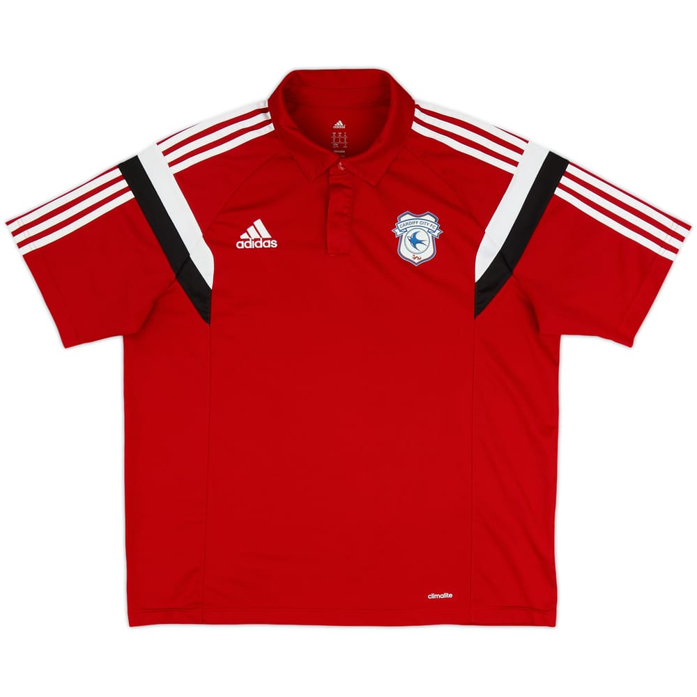 2015-16 Cardiff adidas Polo Shirt - 9/10 - (XL)