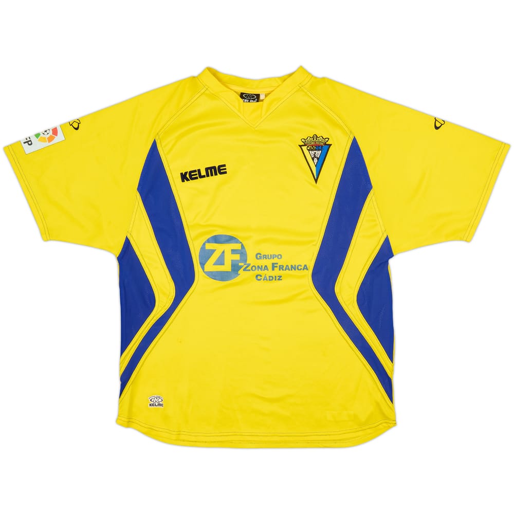 2003-04 Cadiz Home Shirt - 6/10 - (XL)