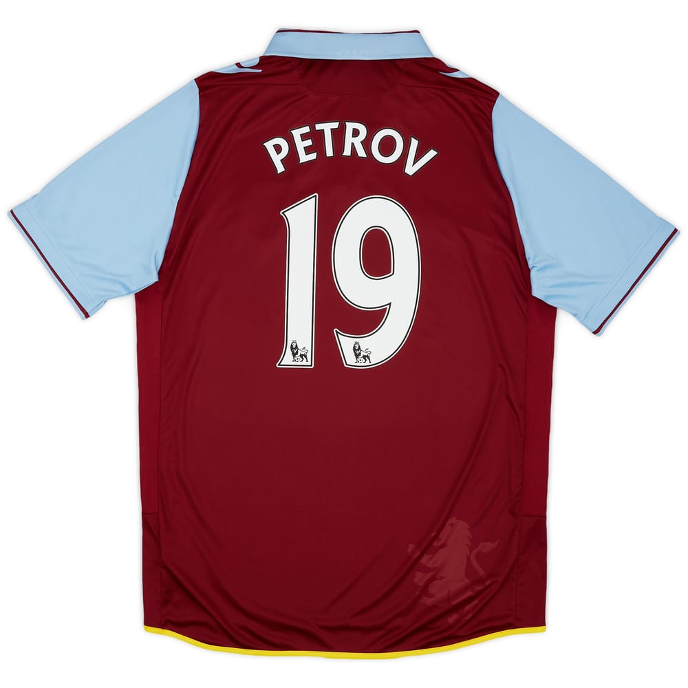 2012-13 Aston Villa Home Shirt Petrov #19 - 8/10 - (L)