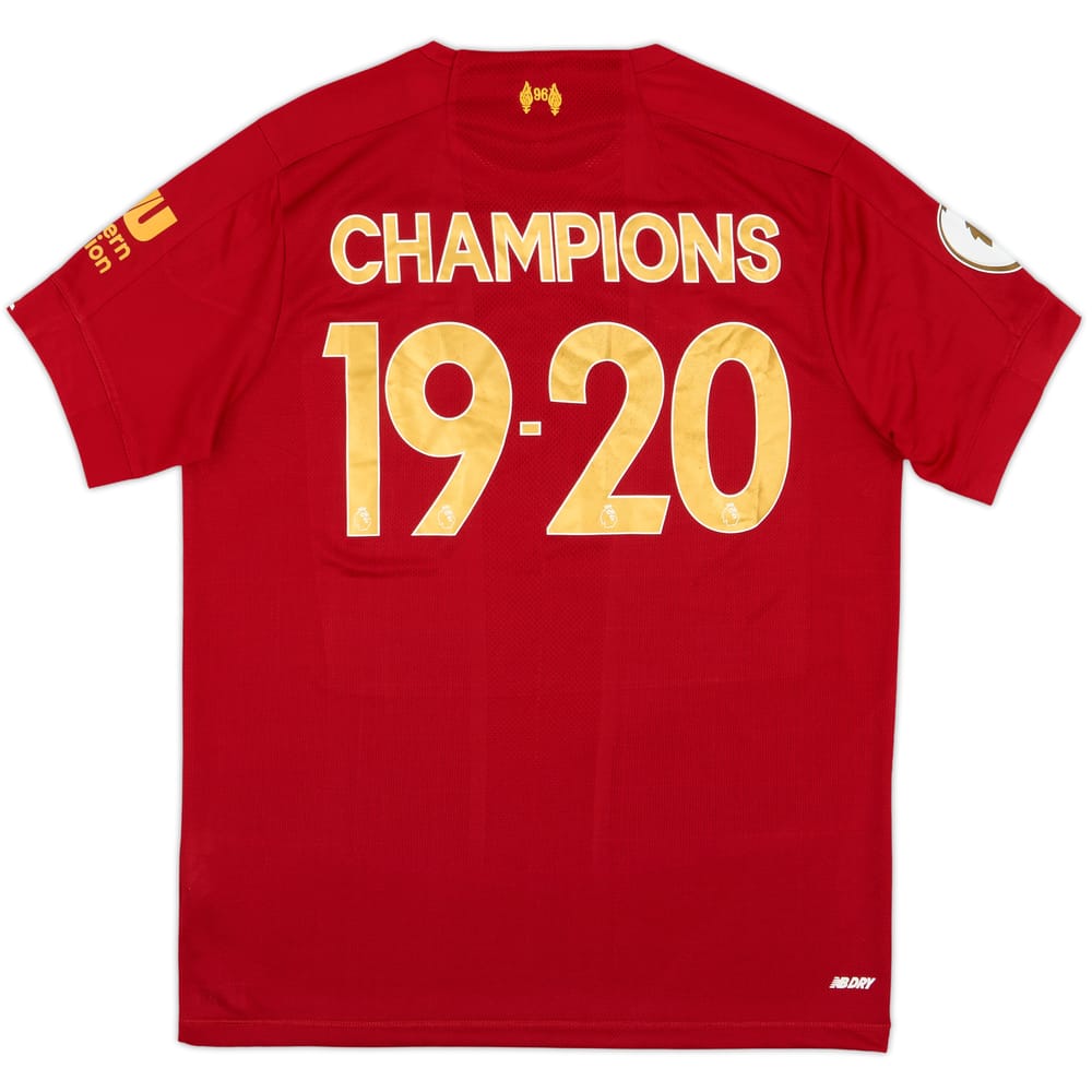 2019-20 Liverpool Home Shirt 19-20 Champions - 7/10 - (M)
