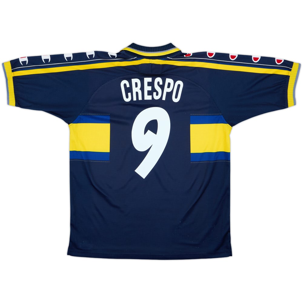 1999-00 Parma Away Shirt Crespo #9 - 8/10 - (L)