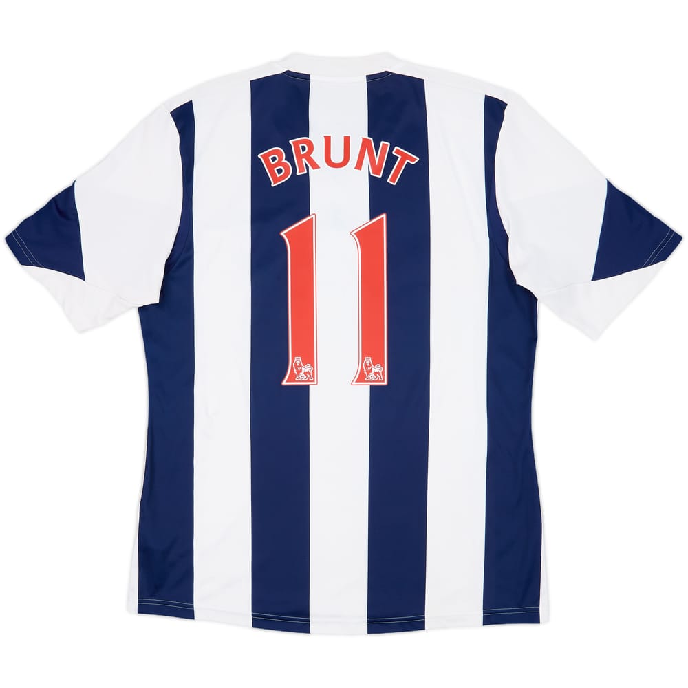 2013-14 West Brom Home Shirt Brunt #11 - 6/10 - (L)
