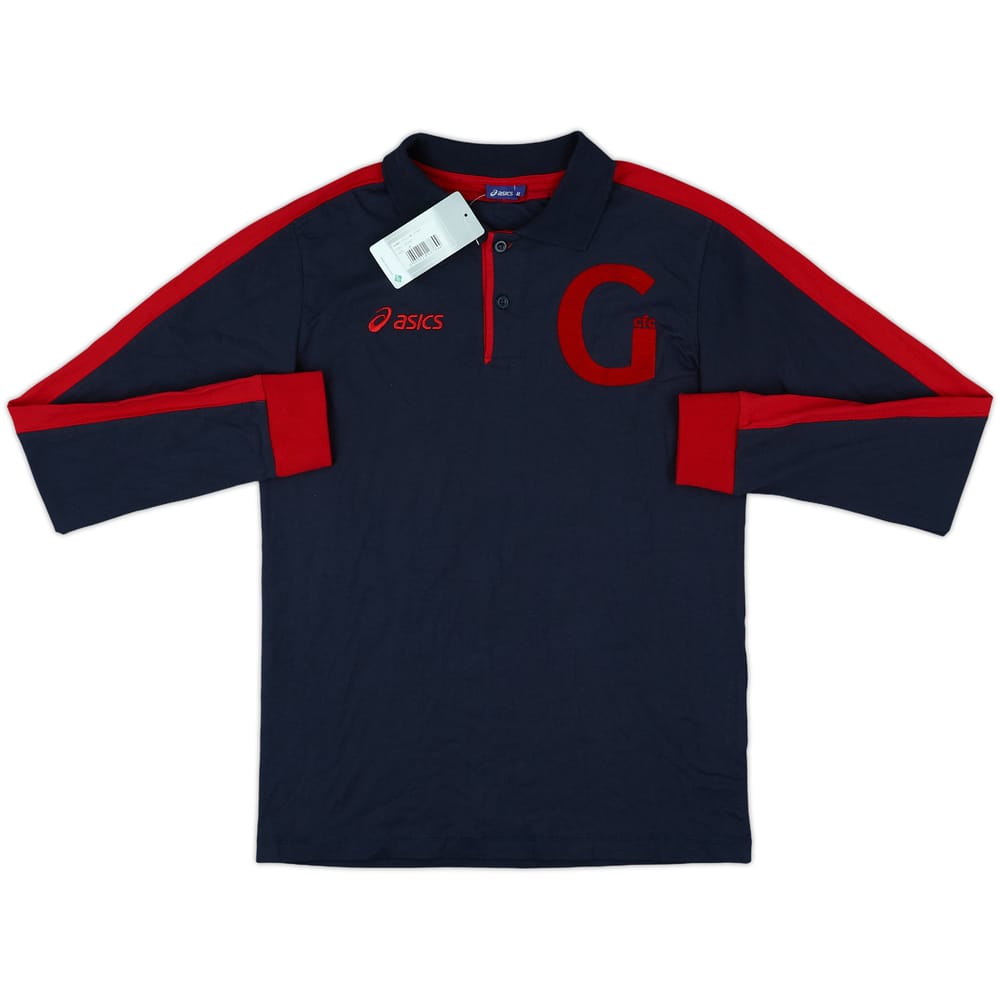 2008-09 Genoa Asics Cotton L/S Tee (M)
