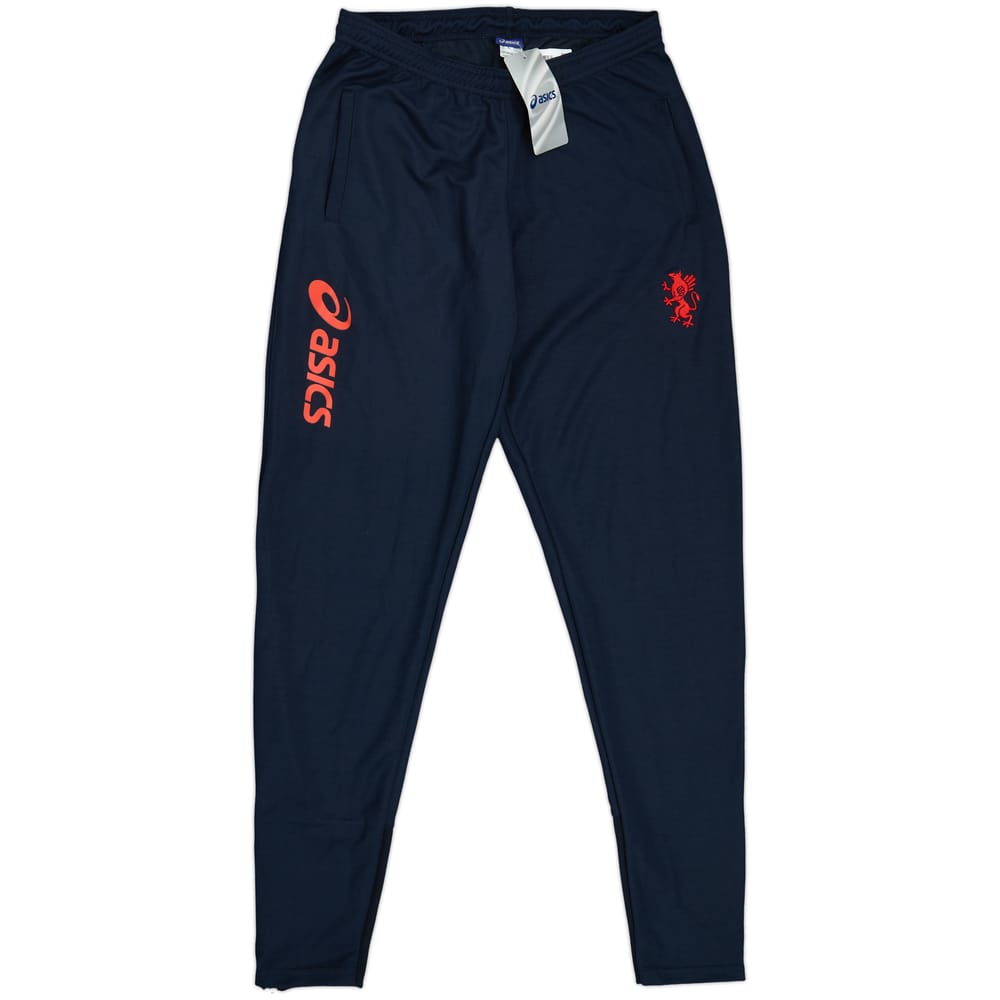 2008-09 Genoa Asics Track Pants/Bottoms (L)