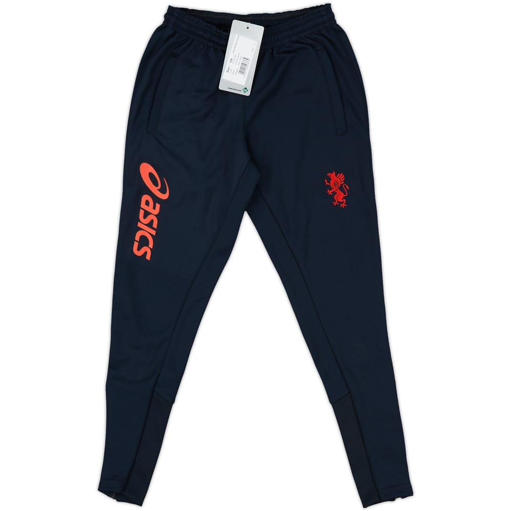 2010s Perugia Asics Youth Team Track Pants/Bottoms (S.Boys)