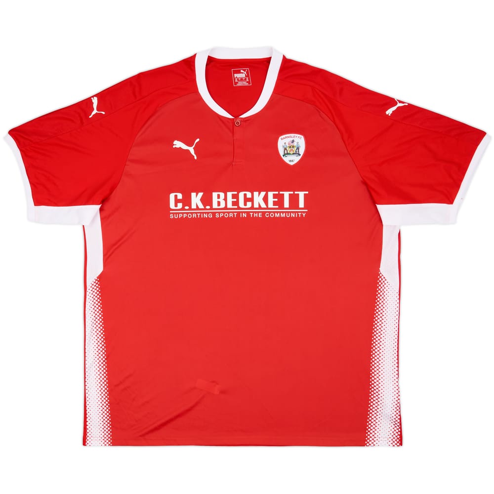2017-18 Barnsley Home Shirt - 7/10 - (4XL)