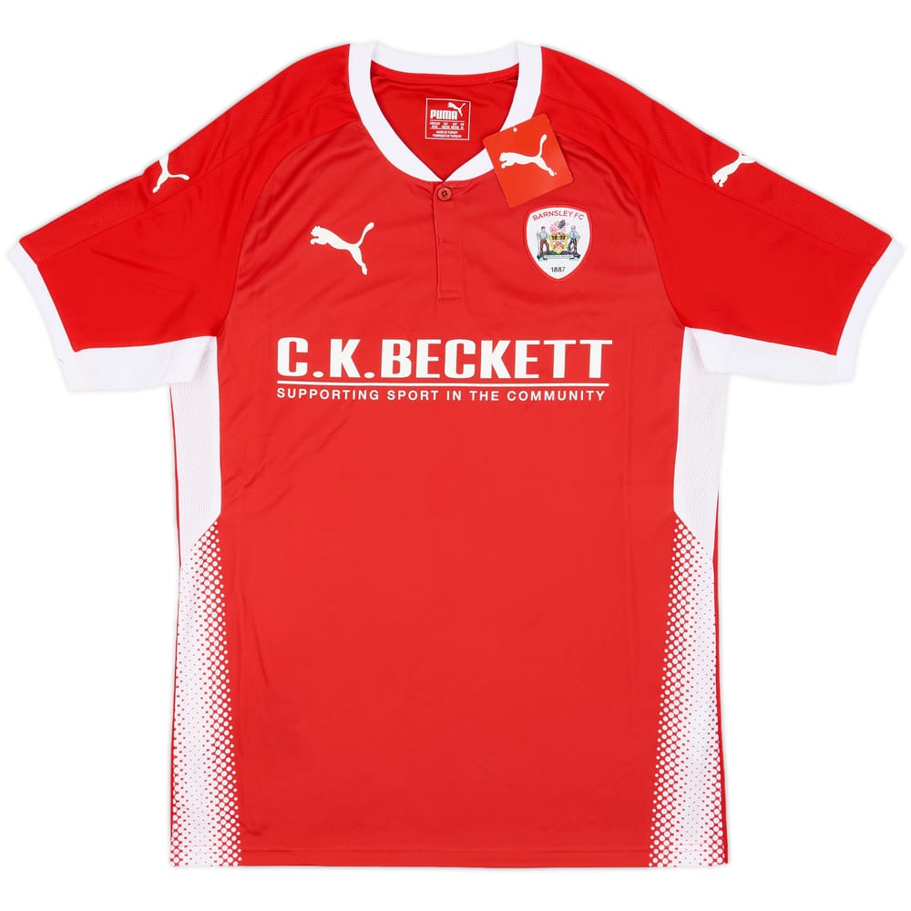 2017-18 Barnsley Home Shirt (M)