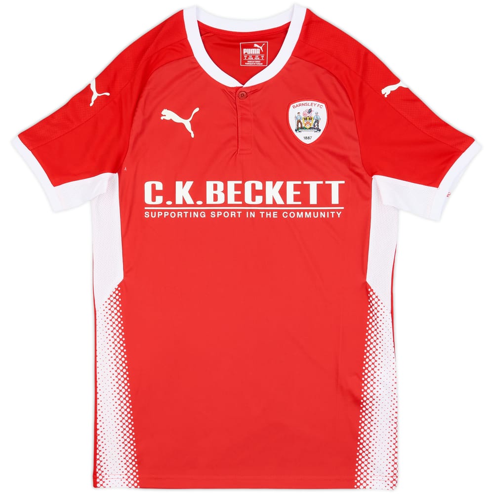 2017-18 Barnsley Home Shirt - 7/10 - (S)