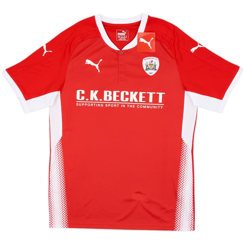 2017-18 Barnsley Home Shirt (M)