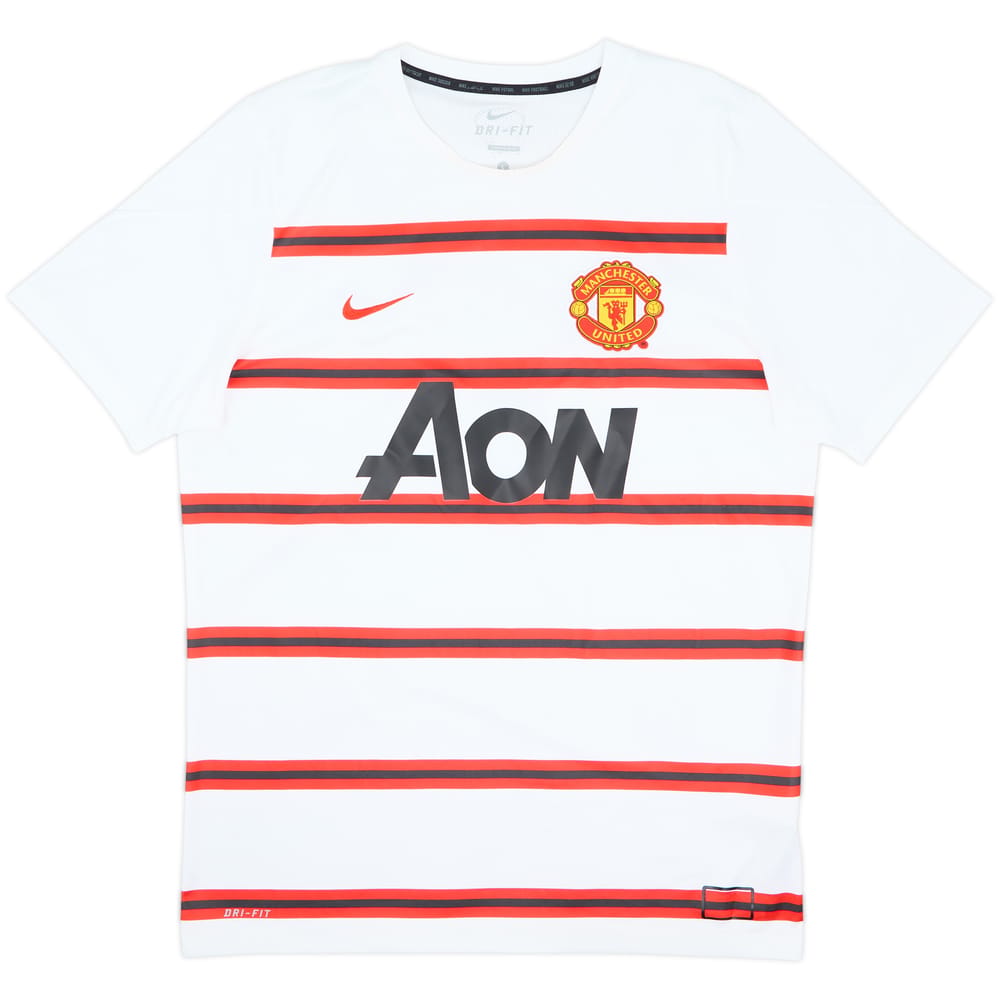 2013-14 Manchester United Nike Training Shirt - 8/10 - (L)
