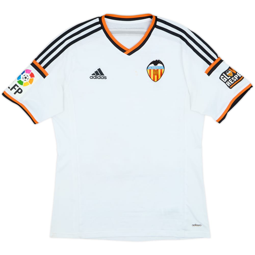 2014-15 Valencia Home Shirt - 4/10 - (L)