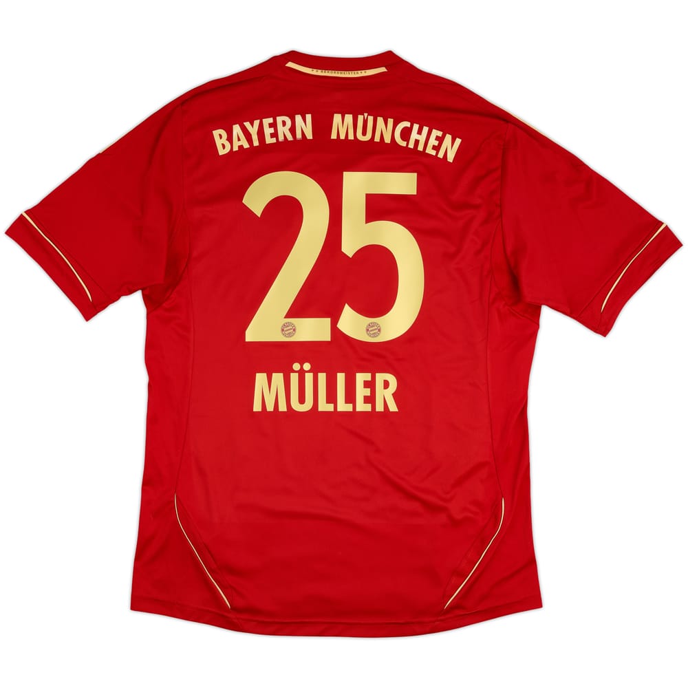 2011-13 Bayern Munich Home Shirt Muller #25 - 6/10 - (L)