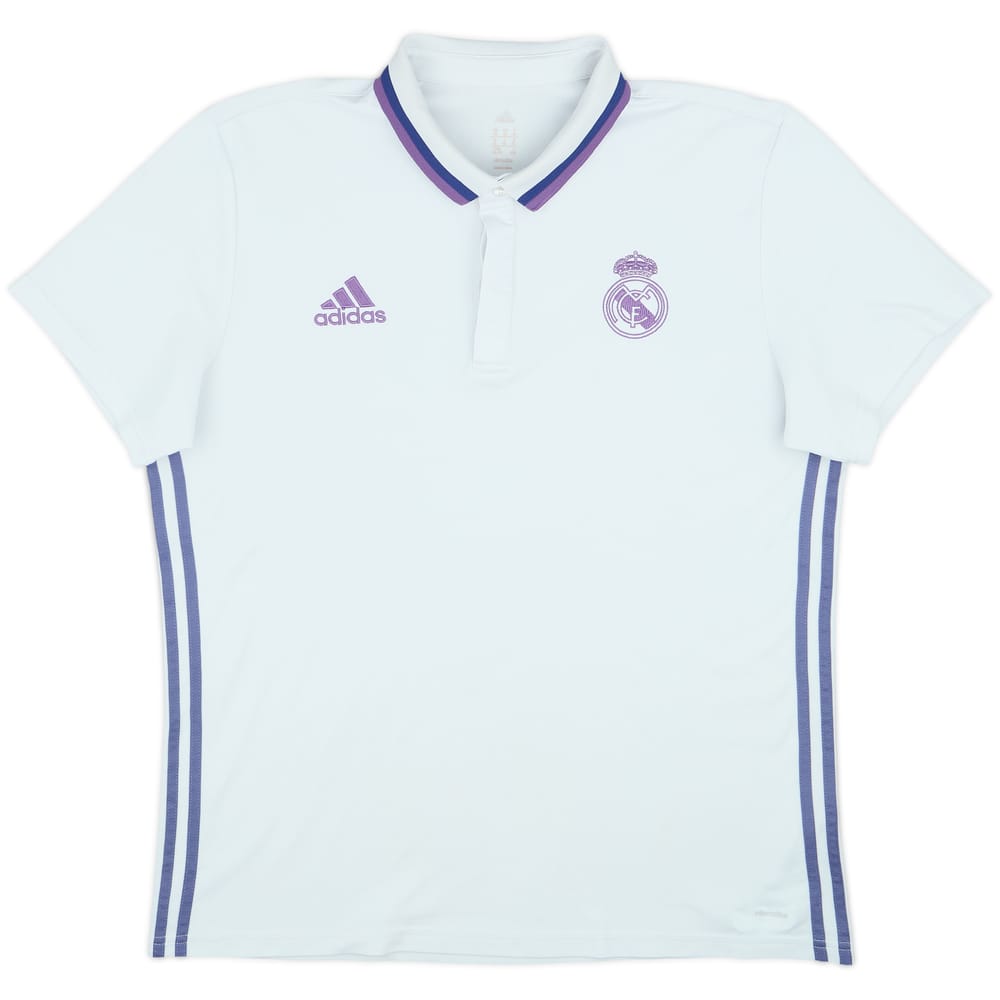 2016-17 Real Madrid adidas Polo Shirt - 6/10 - (XL)