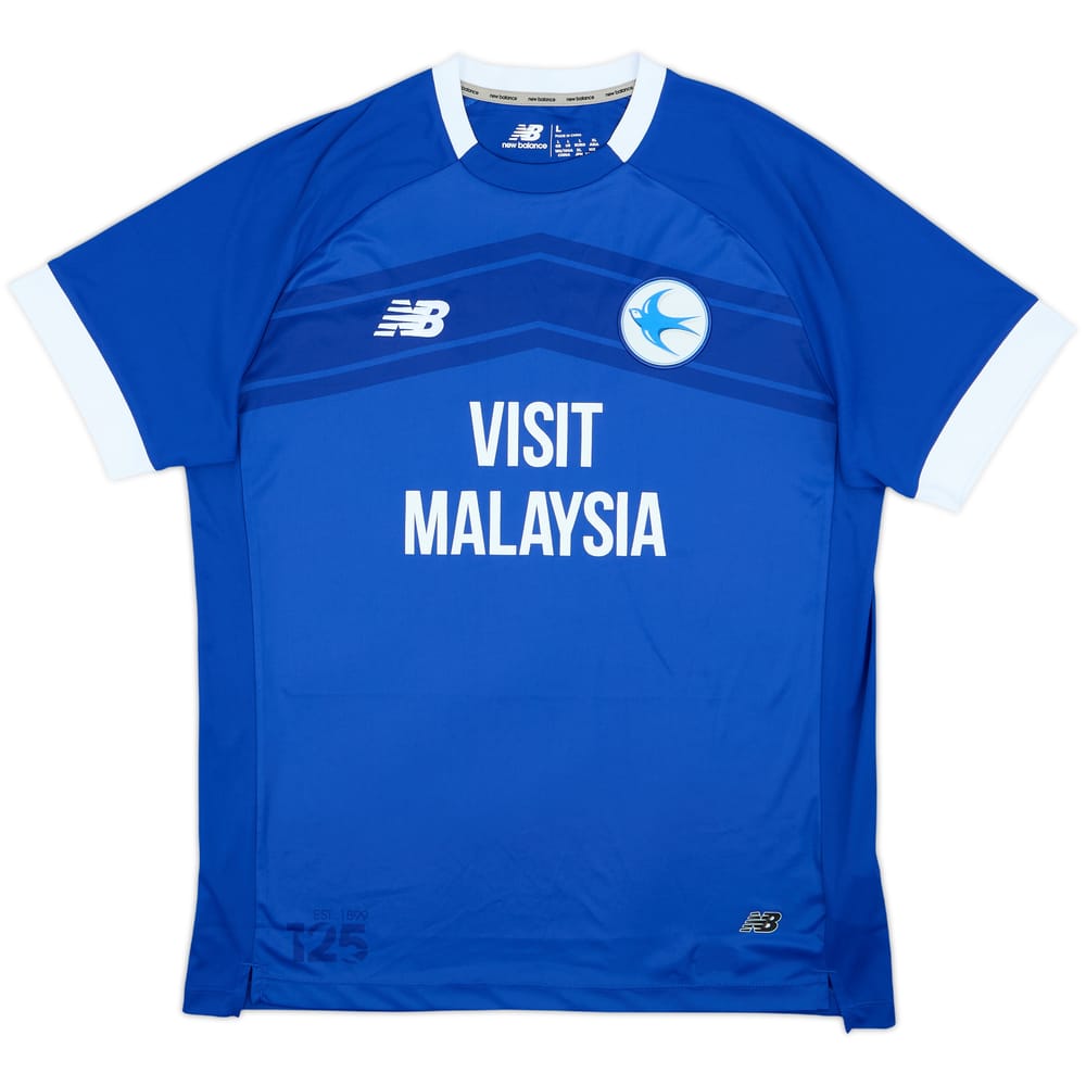 2024-25 Cardiff City Home Shirt - 10/10 - (L)
