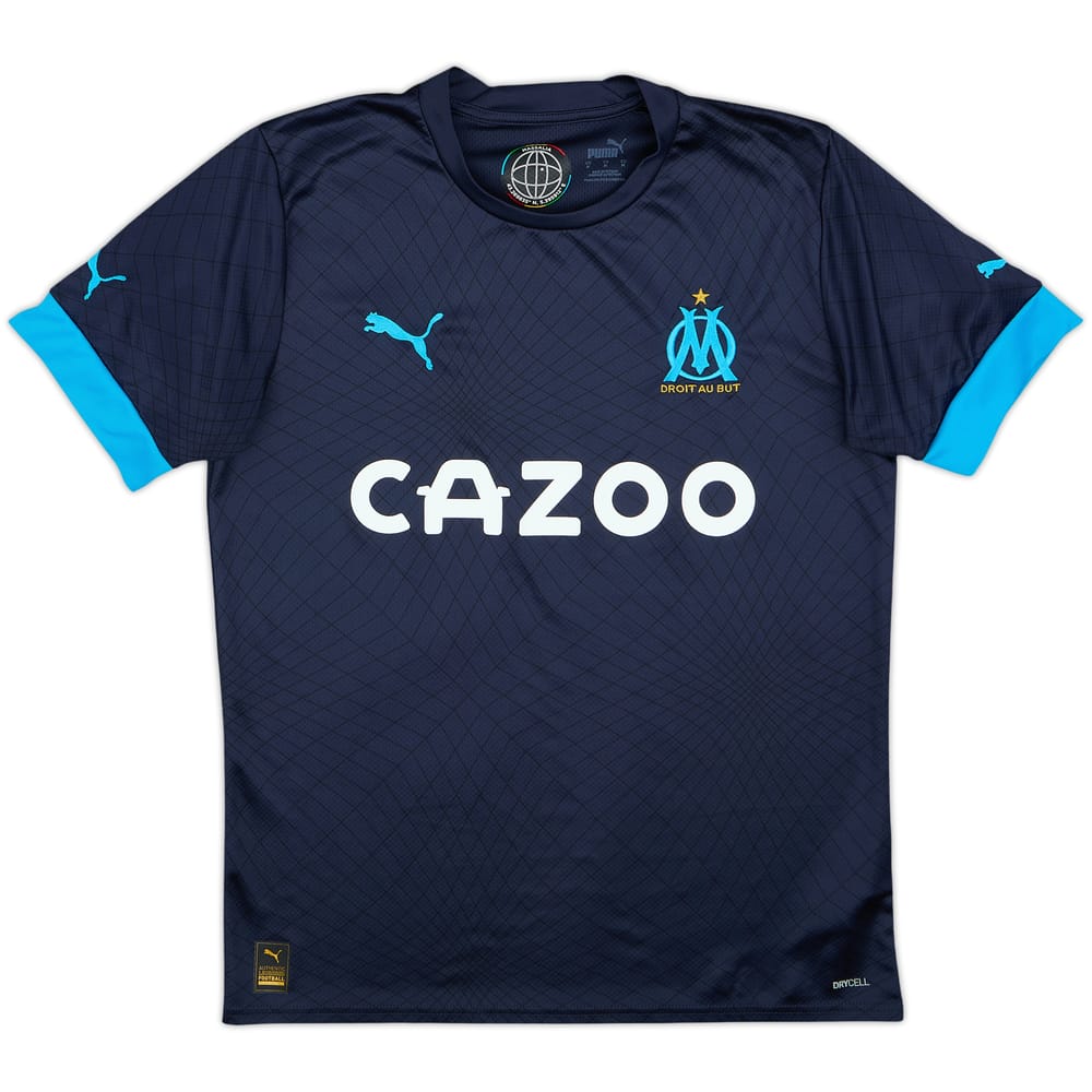 2022-23 Olympique Marseille Away Shirt - 10/10 - (M)
