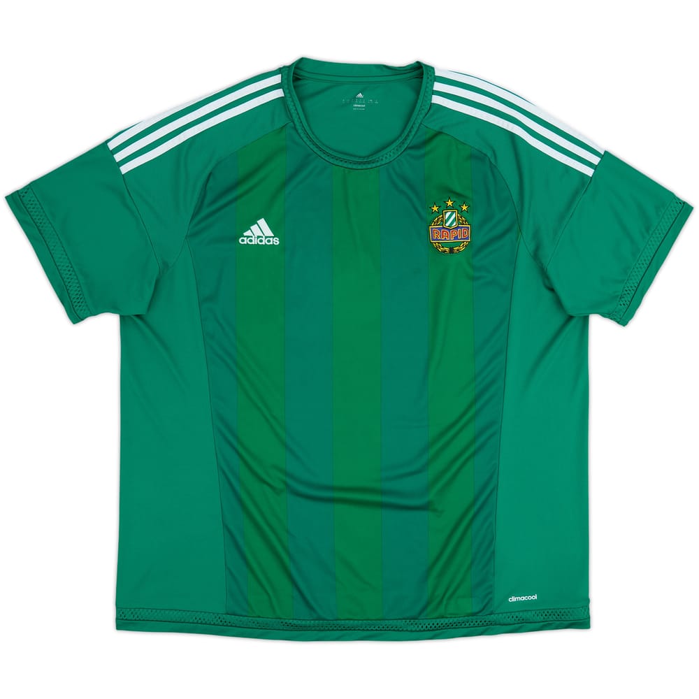 2015-16 Rapid Vienna Home Shirt - 9/10 - (XXL)