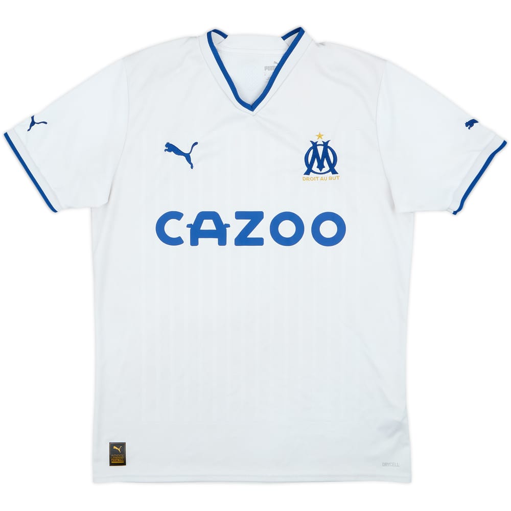 2022-23 Olympique Marseille Home Shirt - 5/10 - (M)