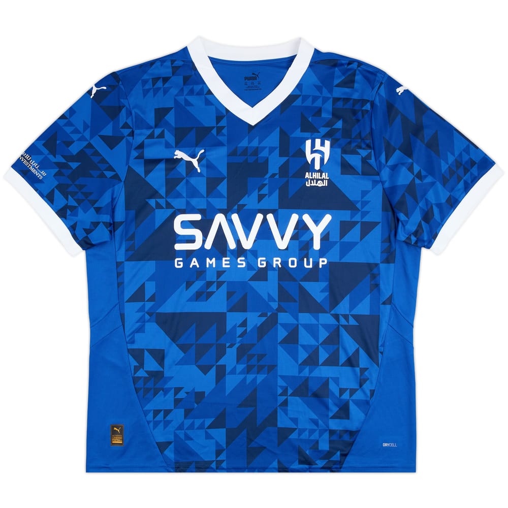 2024-25 Al Hilal Home Shirt - 8/10 - (XXL)