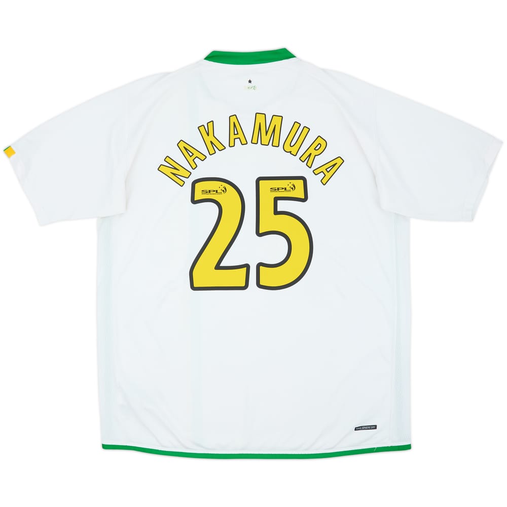 2006-08 Celtic European Shirt Nakamura #25 - 6/10 - (XXL)