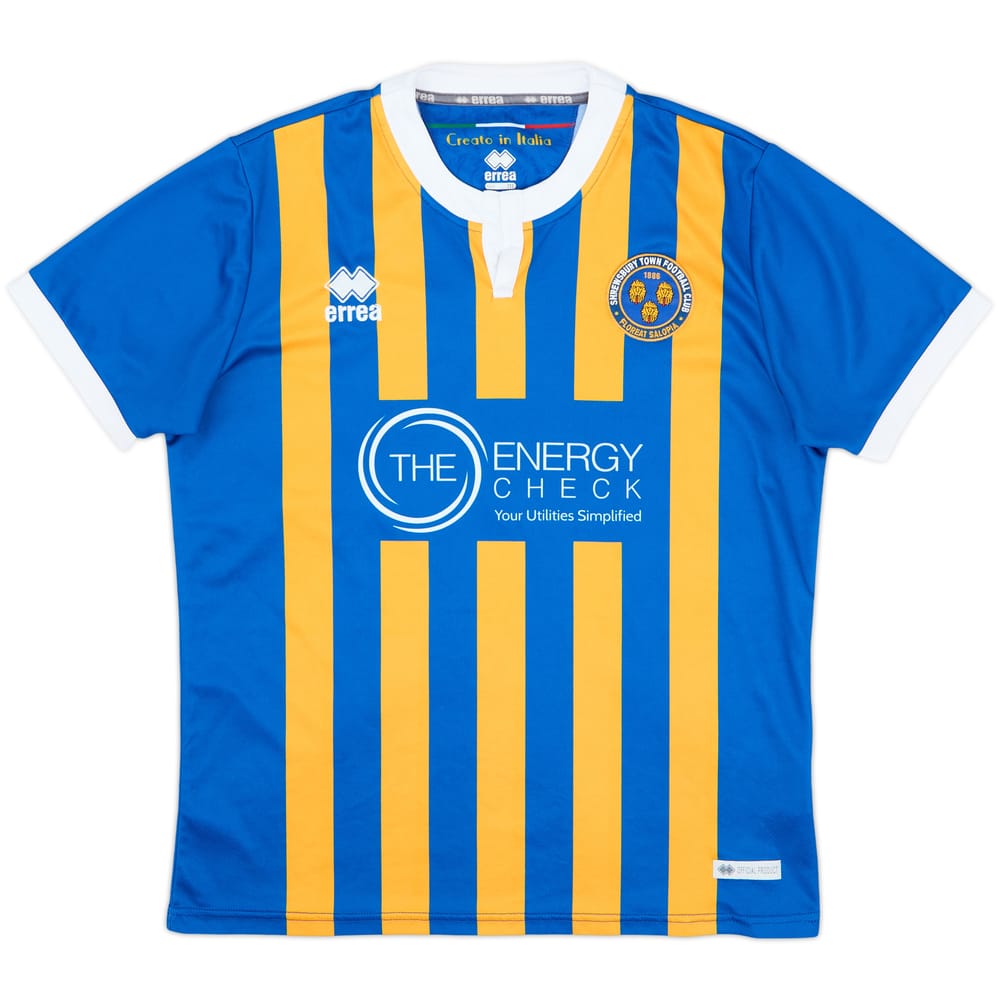 2018-19 Shrewsbury Home Shirt - 8/10 - (M)