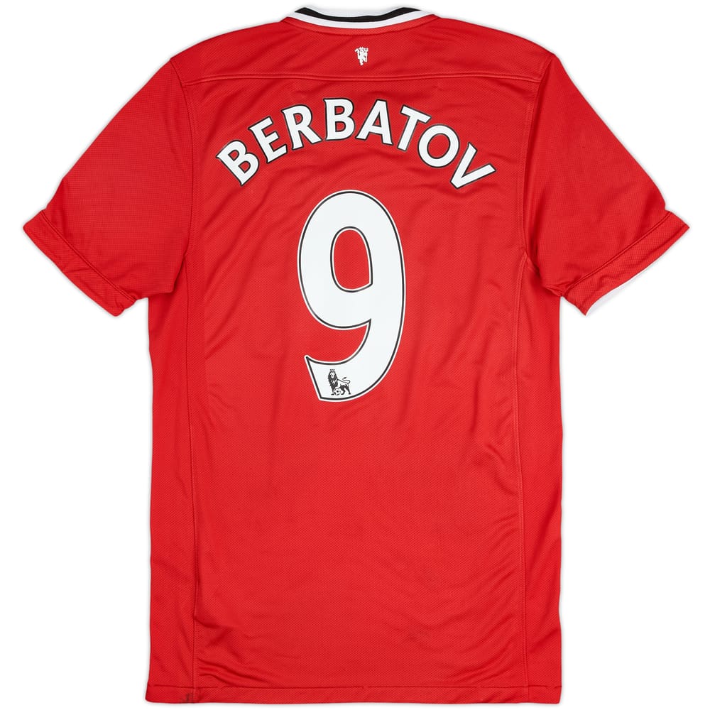 2011-12 Manchester United Home Shirt Berbatov #9 - 5/10 - (S)