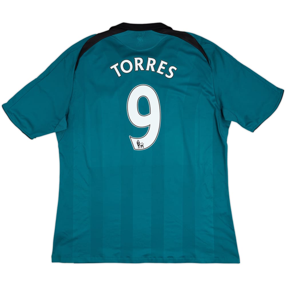 2008-09 Liverpool Third Shirt Torres #9 - 6/10 - (XL)