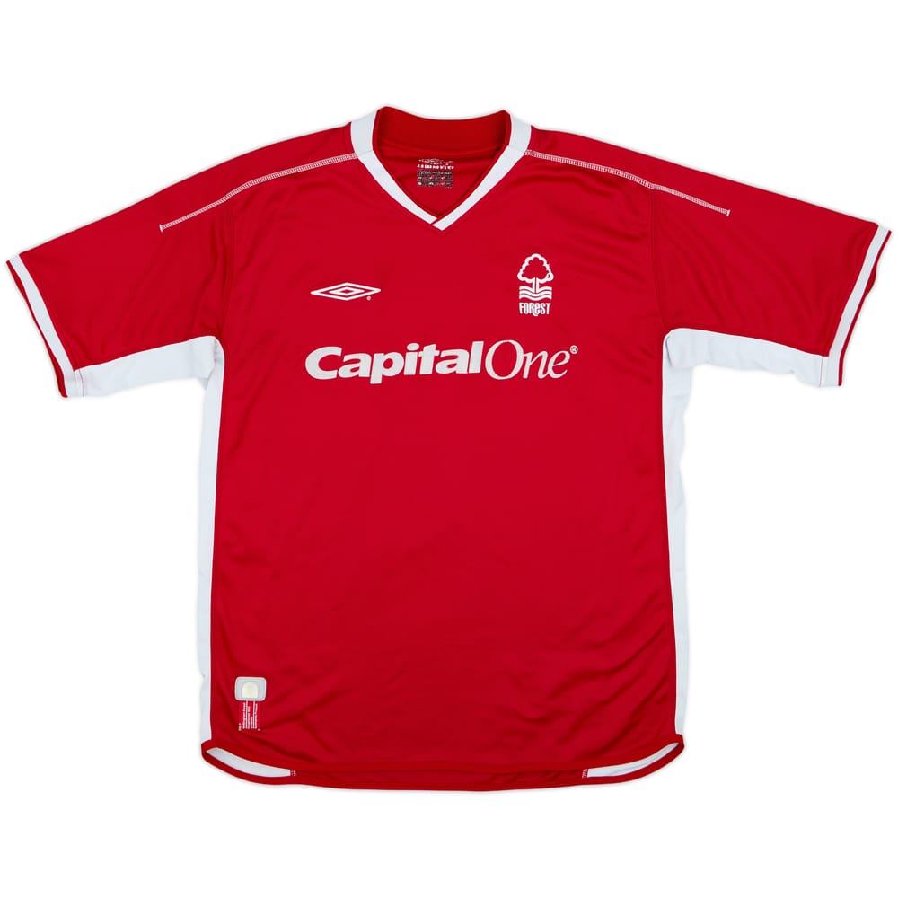 2002-03 Nottingham Forest Home Shirt - 8/10 - (L)