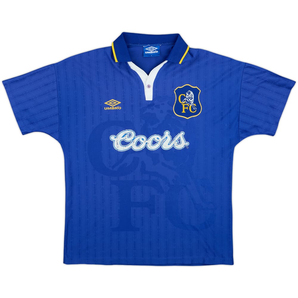 1995-97 Chelsea Home Shirt - 5/10 - (L)