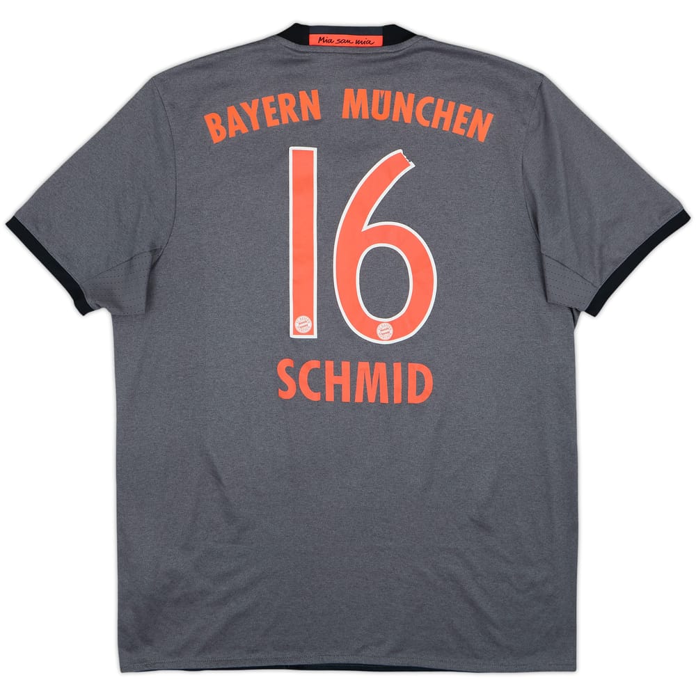 2016-17 Bayern Munich Away Shirt Schmid #16 - 5/10 - (L)