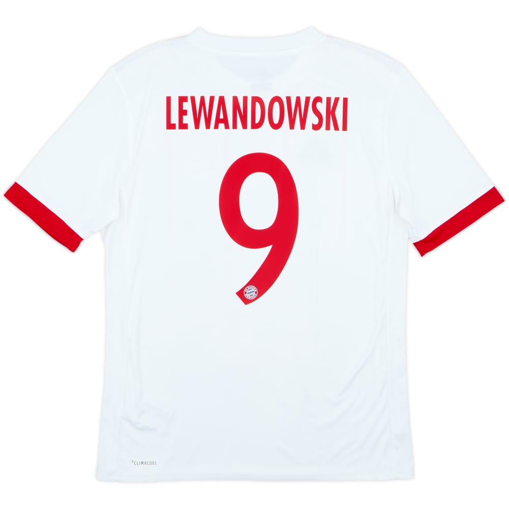 2017-18 Bayern Munich European Third Shirt Lewandowski #9 - 9/10 - (XL)